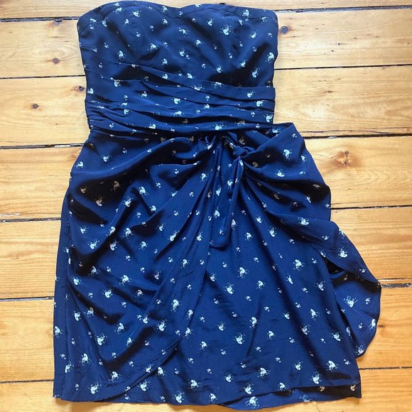 Club Monaco Harper Dress in Aviator Navy - Size 2 - Picture 1 of 3